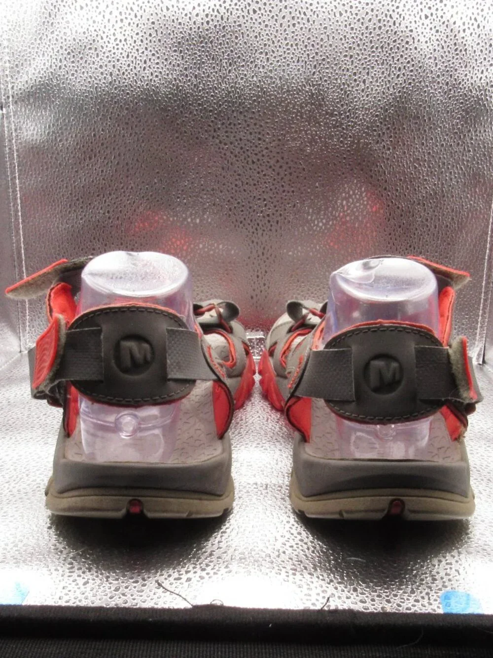 Merrell Red/Gray Castle Rock Sandals Size 14 Very Good Condition